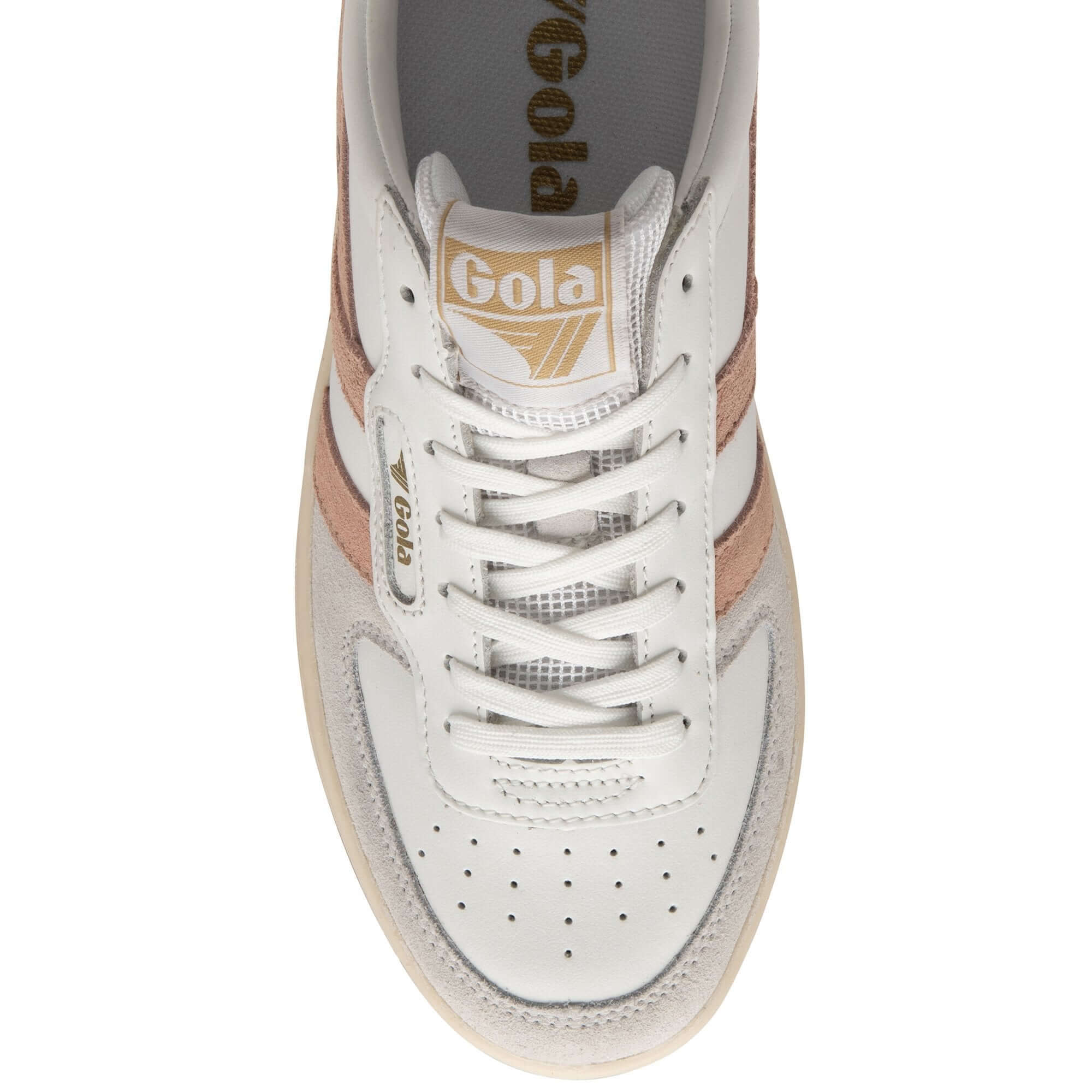 gola-hawk-damen-sneaker-wei-gold-leder image 5