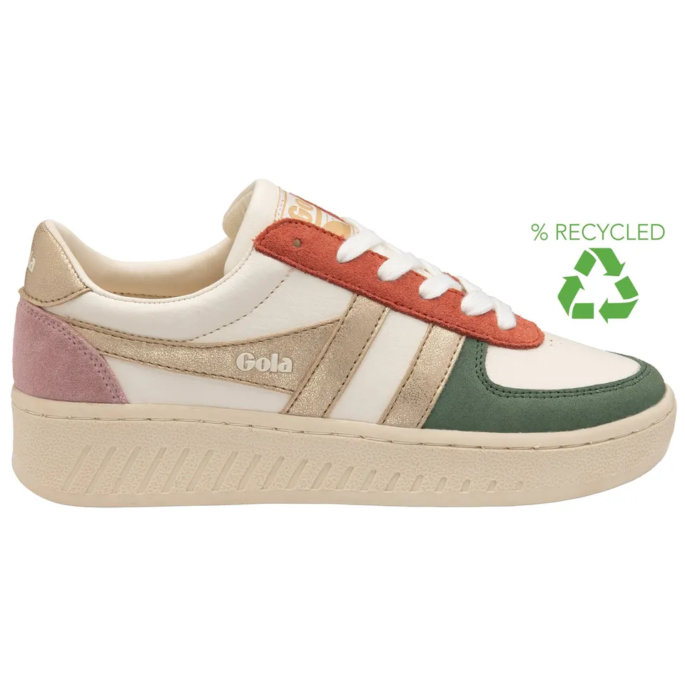 gola-grandslam-quadrant-sneaker-f-r-damen-off-white-multicolor image 1