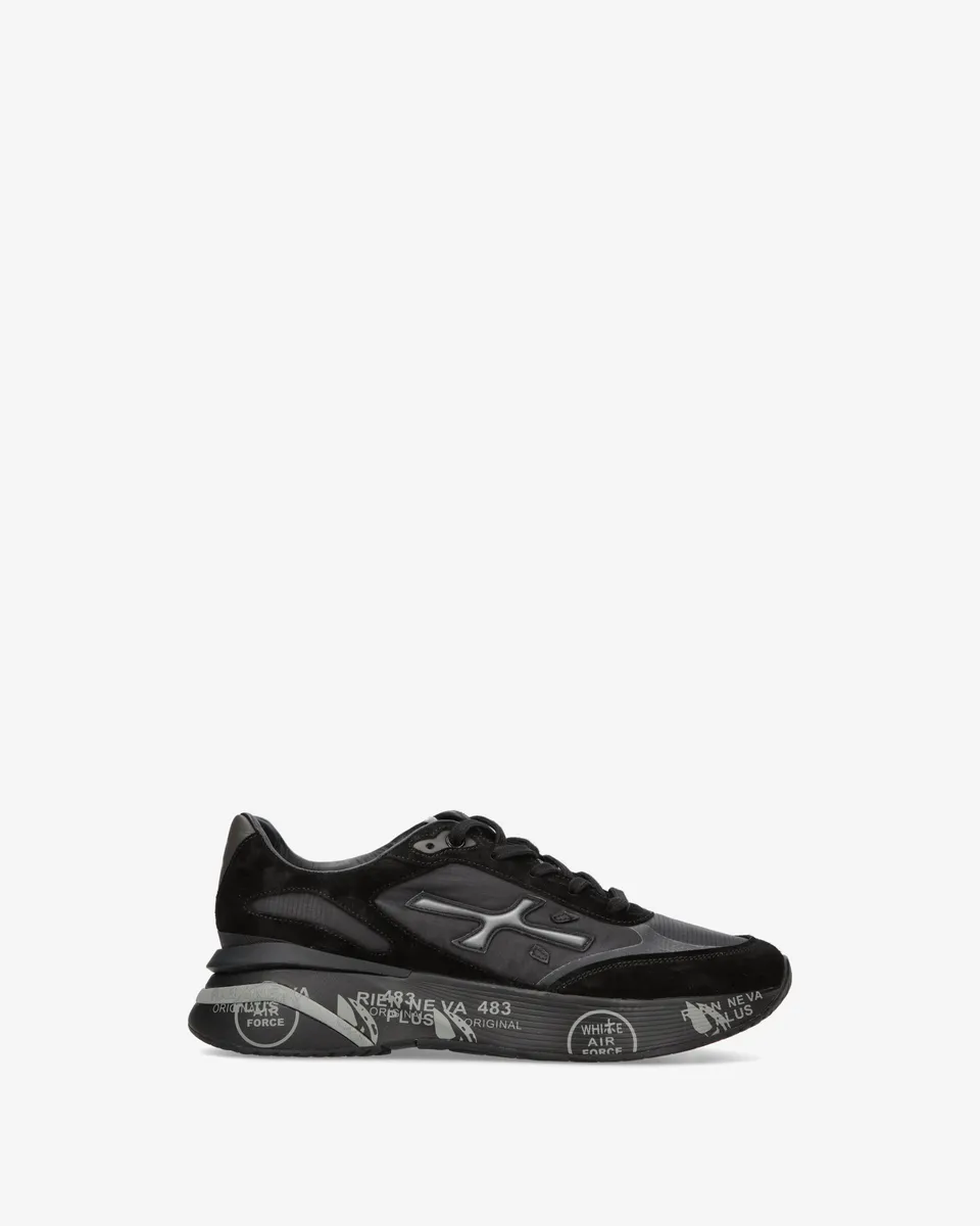 premiata-moerun-6445-herren-sneaker-schwarz-d-mpfung image 1