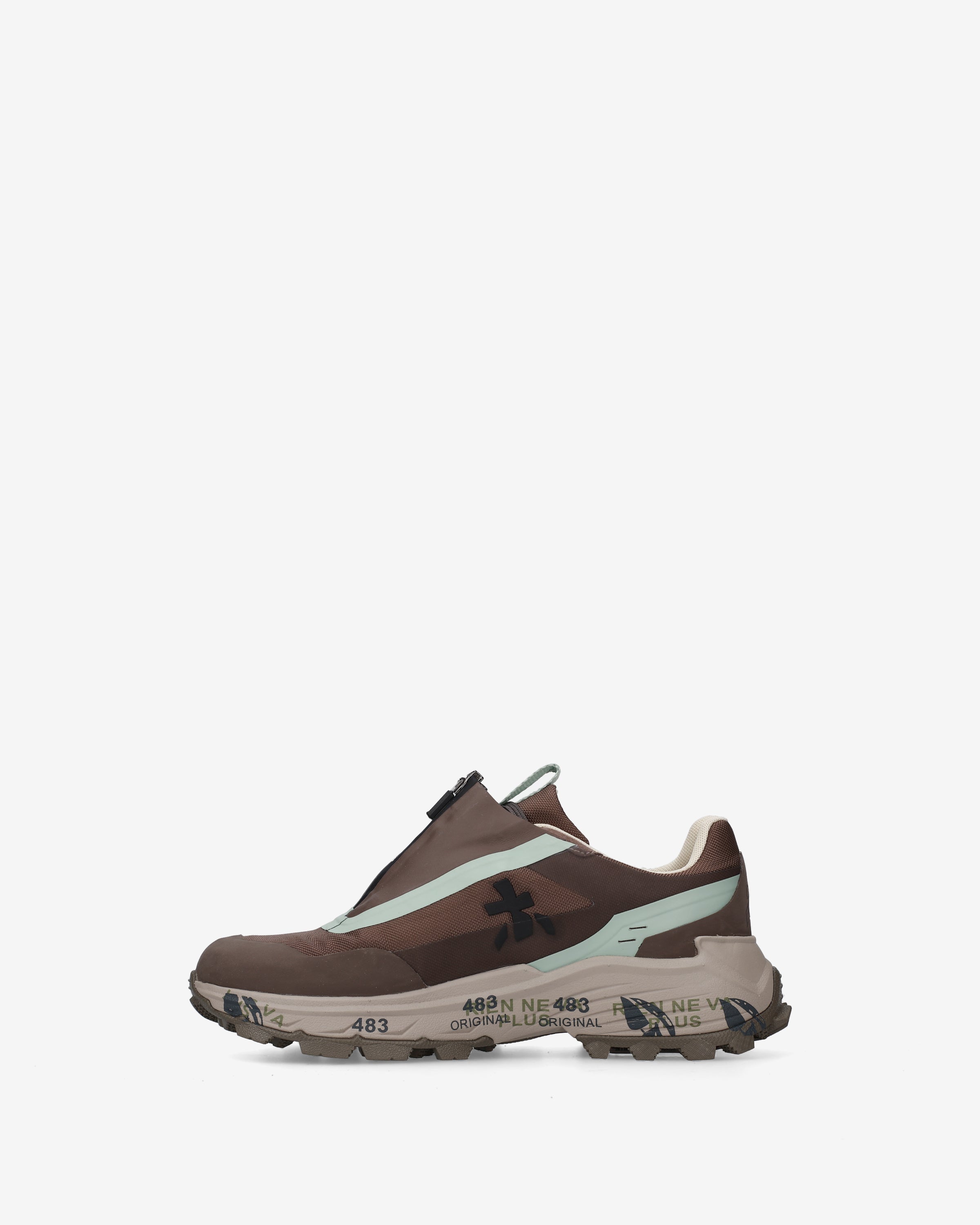 premiata-sciliard-497-damen-outdoor-sneaker-testa-di-moro image 3