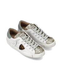 philippe-model-prsx-sneaker-damen-wei-gold-aviation-animal image 4
