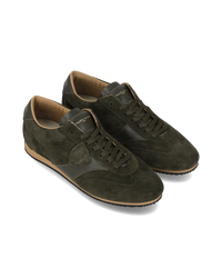 philippe-model-planche-herren-sneaker-vert-militaire image 4