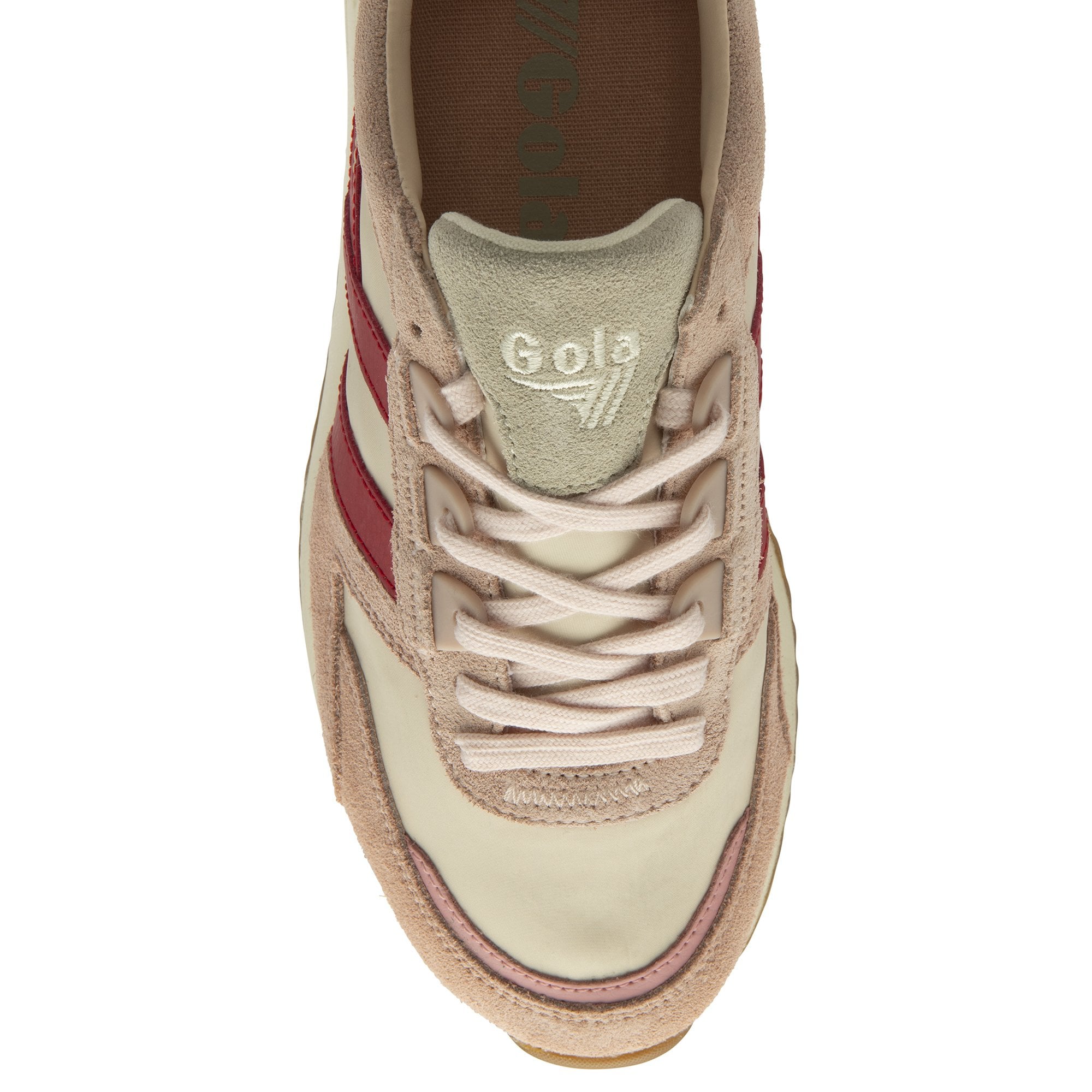 gola-chicago-damen-sneaker-weizen-perlmuttrosa-heritage-jogger image 5