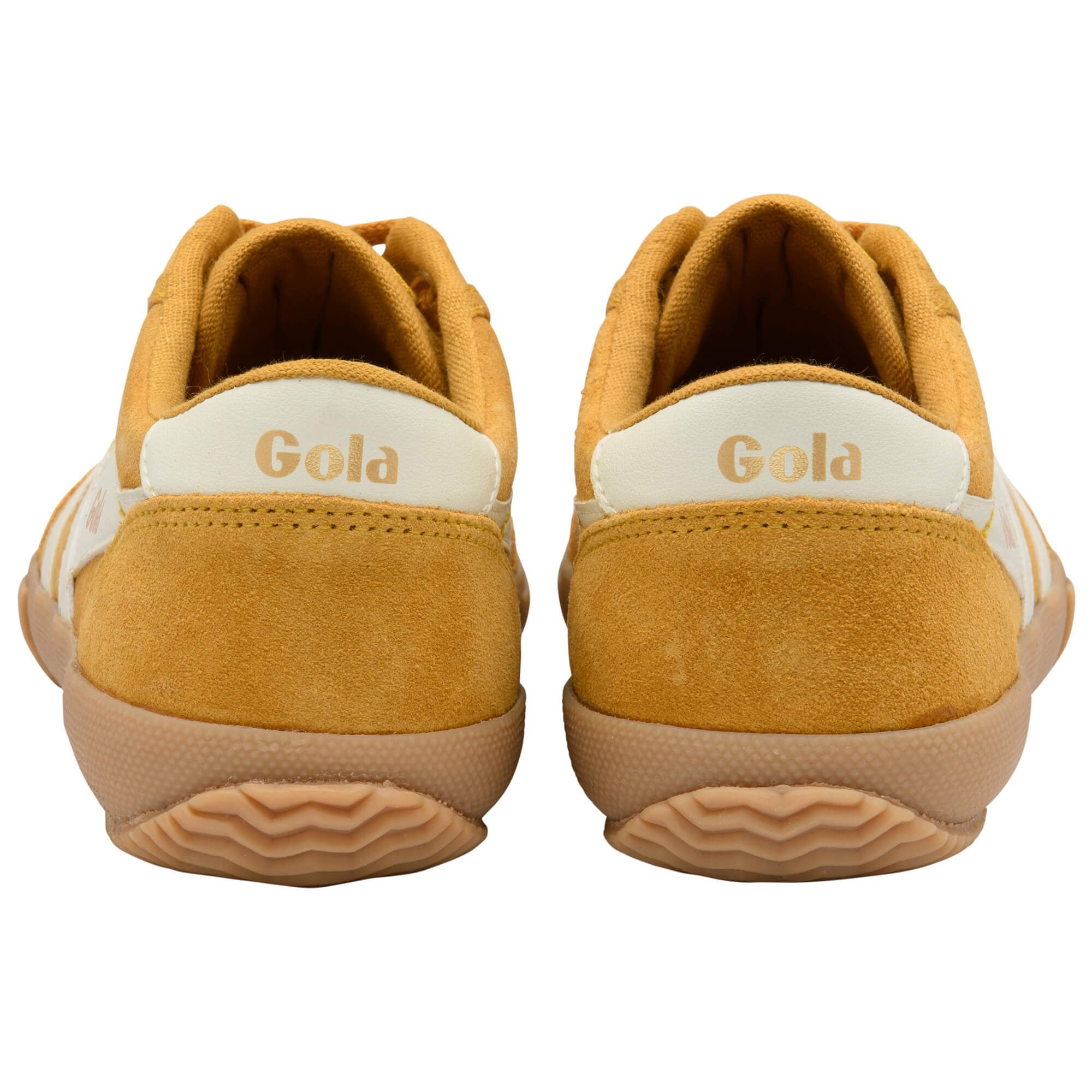 gola-badminton-suede-badminton-sneaker-f-r-damen-sonnengelb-wildleder image 4