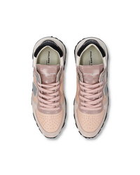 philippe-model-tropez-haute-damen-sneaker-rosa-schwarz image 6