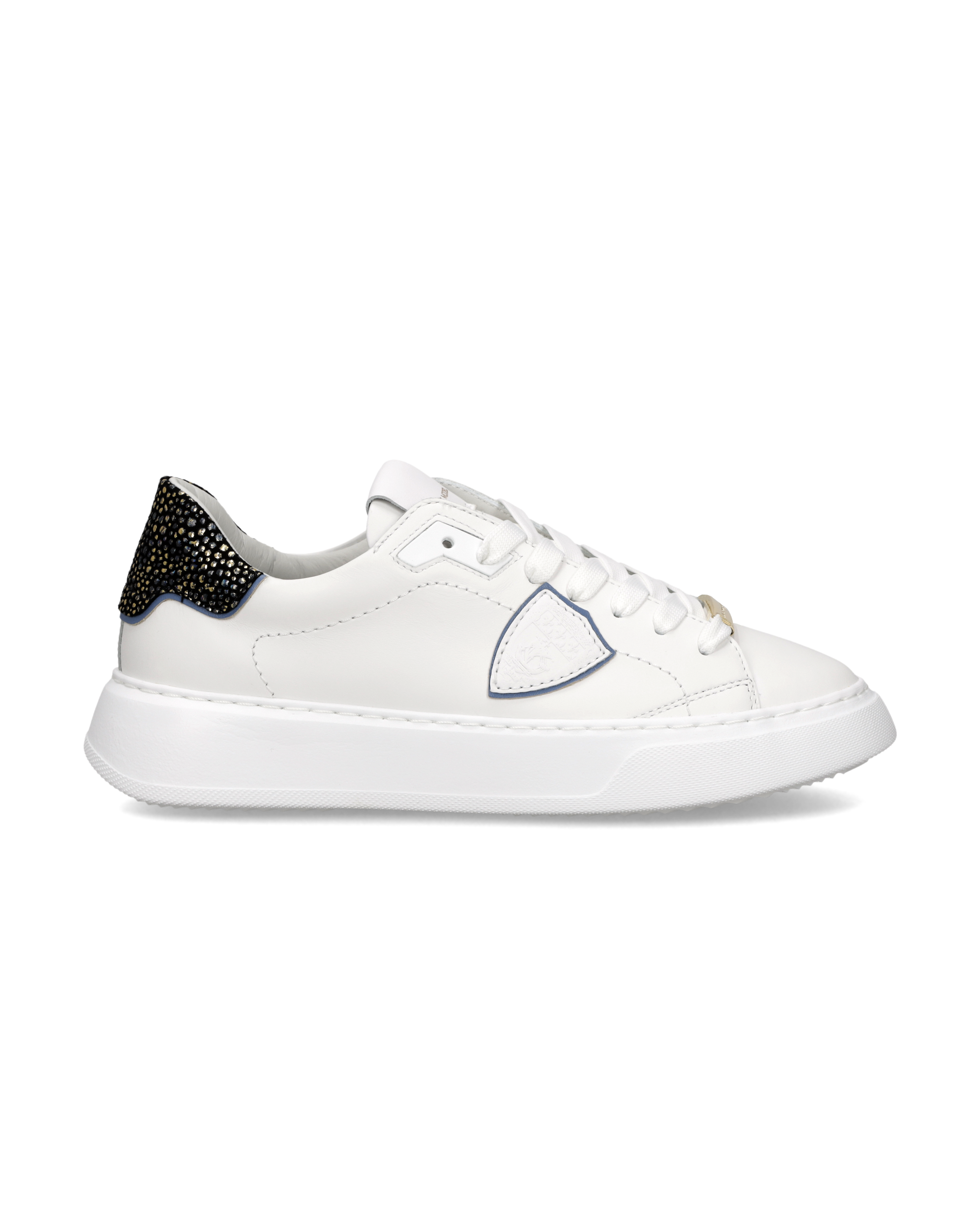 philippe-model-temple-damen-sneaker-wei-schwarz image 1