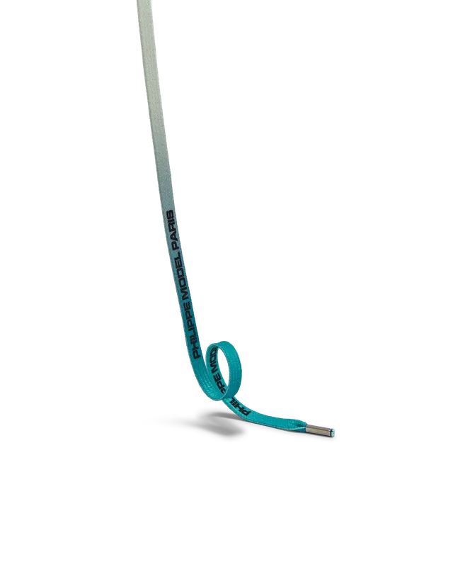 philippe-model-lacets-damen-schn-rsenkel-baumwolle-vert-d-eau-schwarz image 1