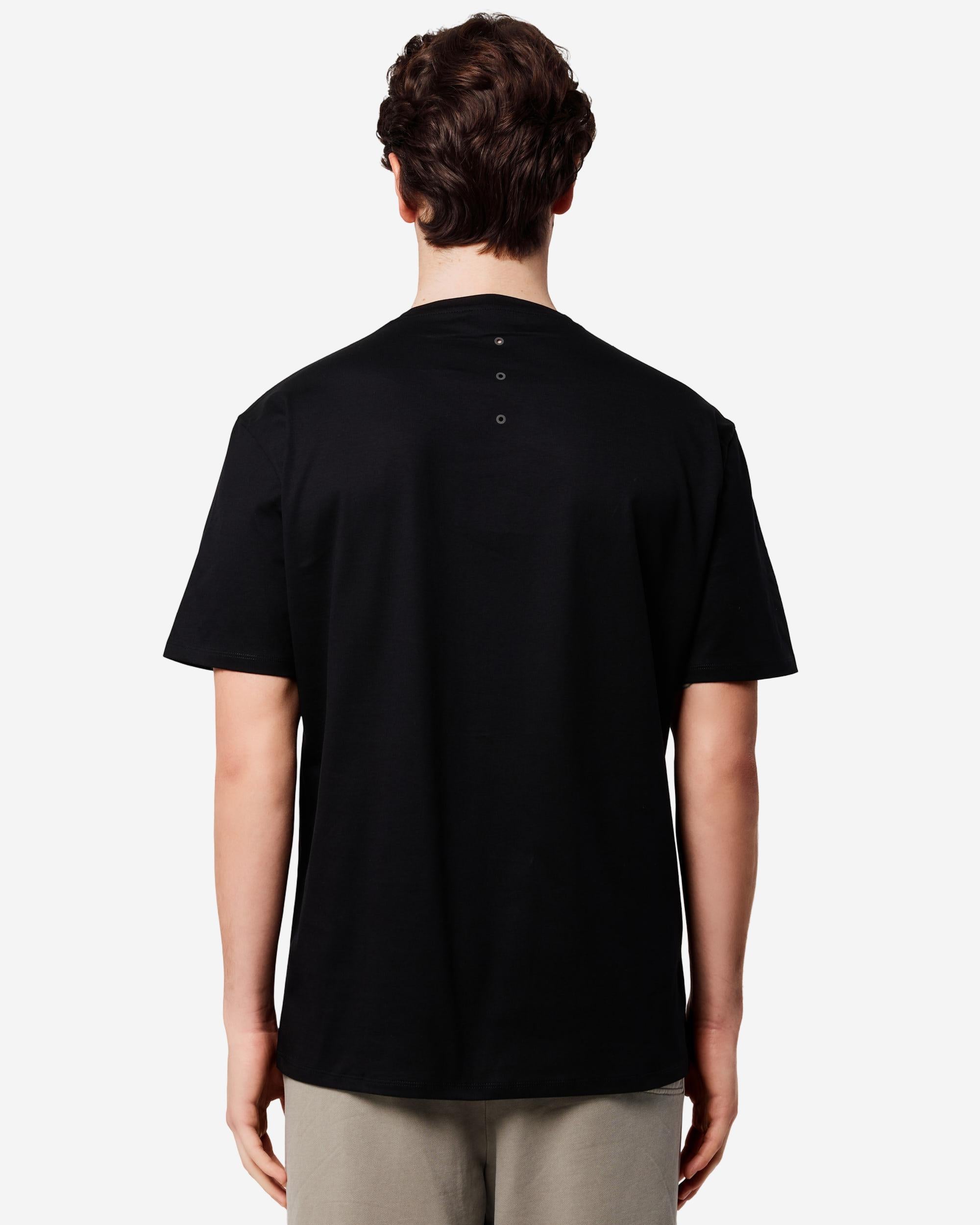 premiata-t-shirt-herren-baumwolle-nylon-schwarz-detail image 6