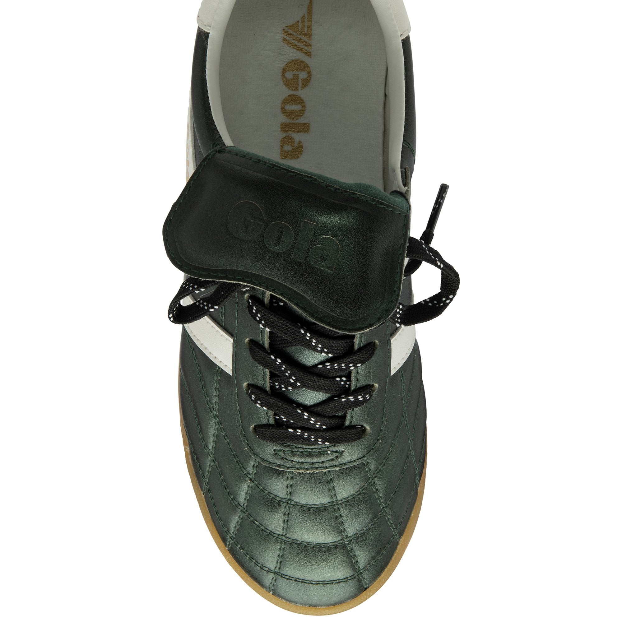 gola-stadium-86-damen-sneaker-flaschengr-n-off-white image 5