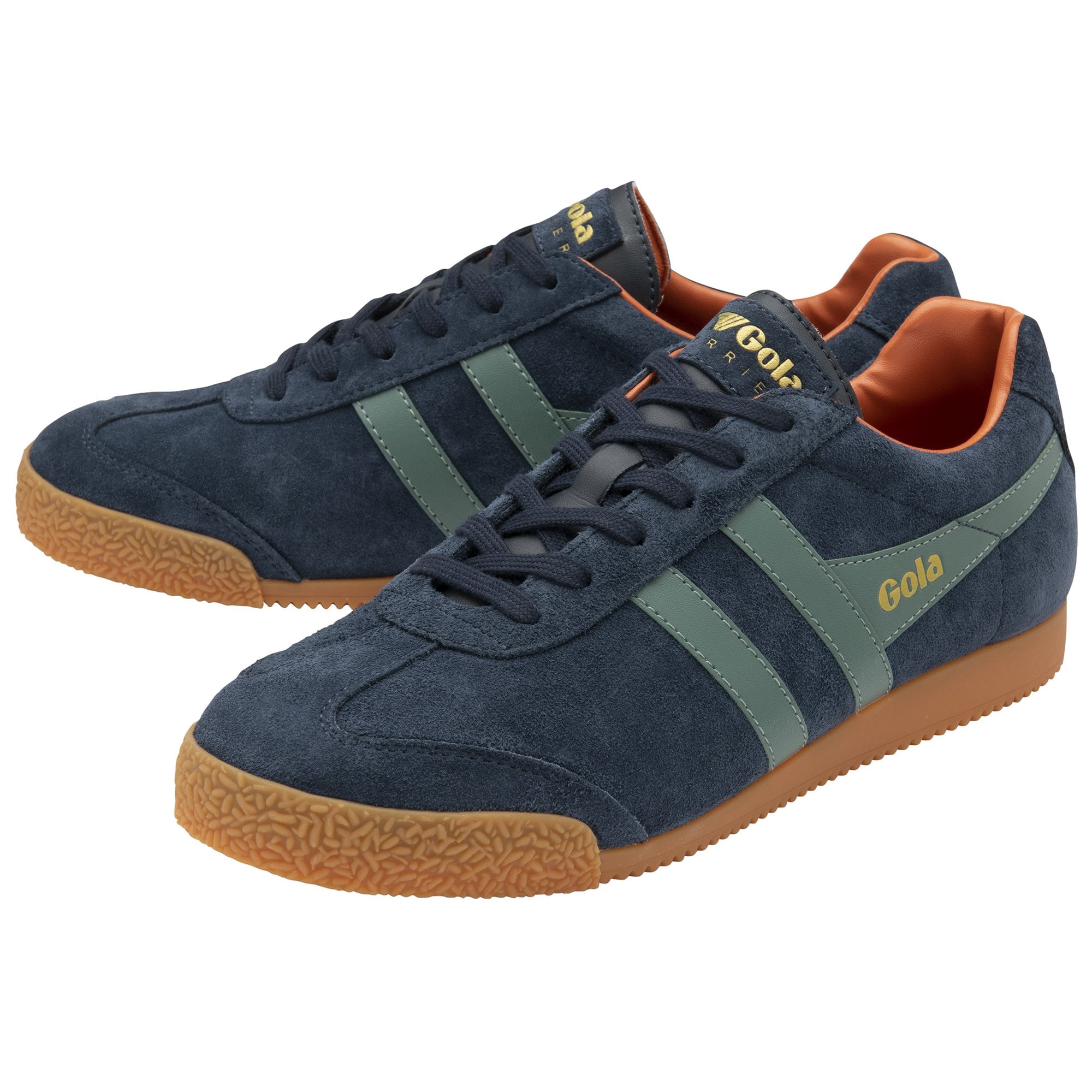 gola-harrier-herren-sneaker-aus-wildleder-flaggschiff-klassiker image 3