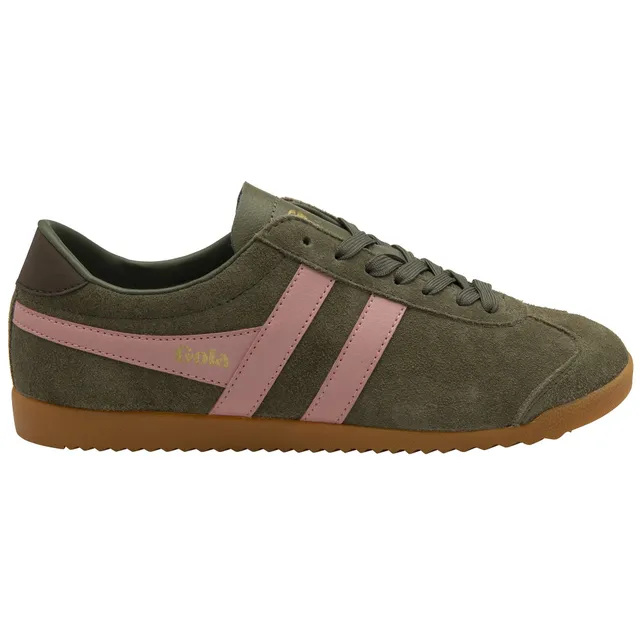 gola-bullet-suede-damen-sneaker-khaki-koralle image 1