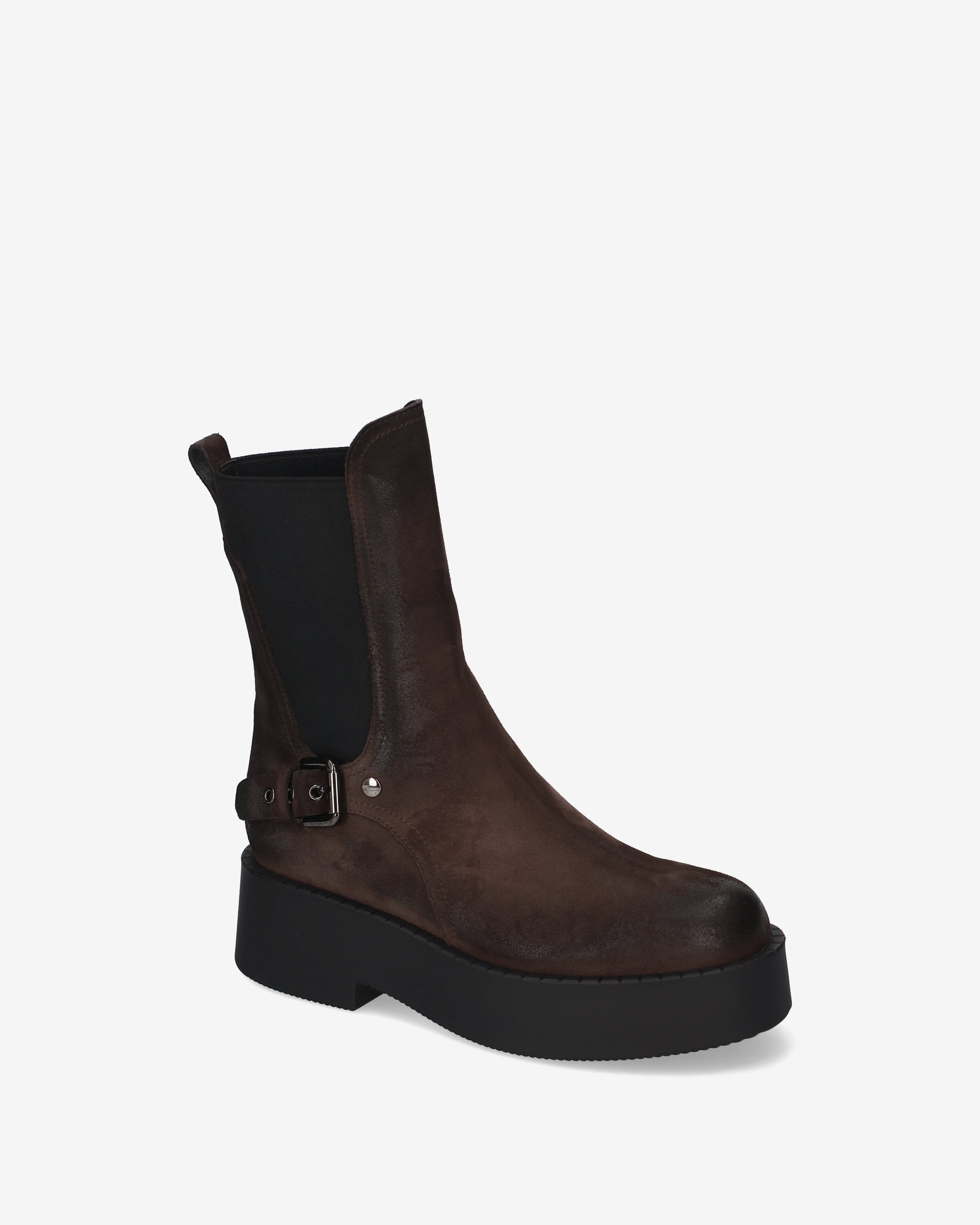 premiata-chelsea-platform-moka-stiefelette-damen-heritage image 4