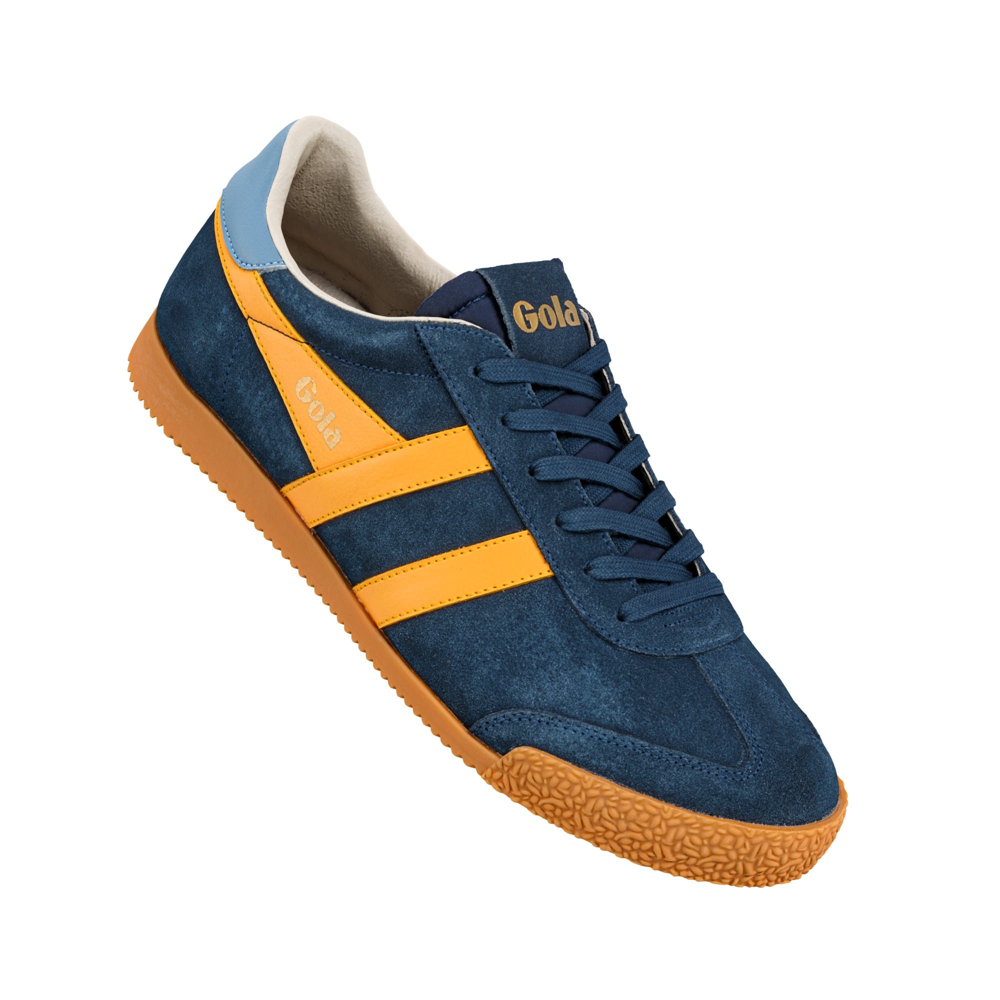 gola-elan-sneaker-f-r-herren-marineblau-sonnengelb image 5