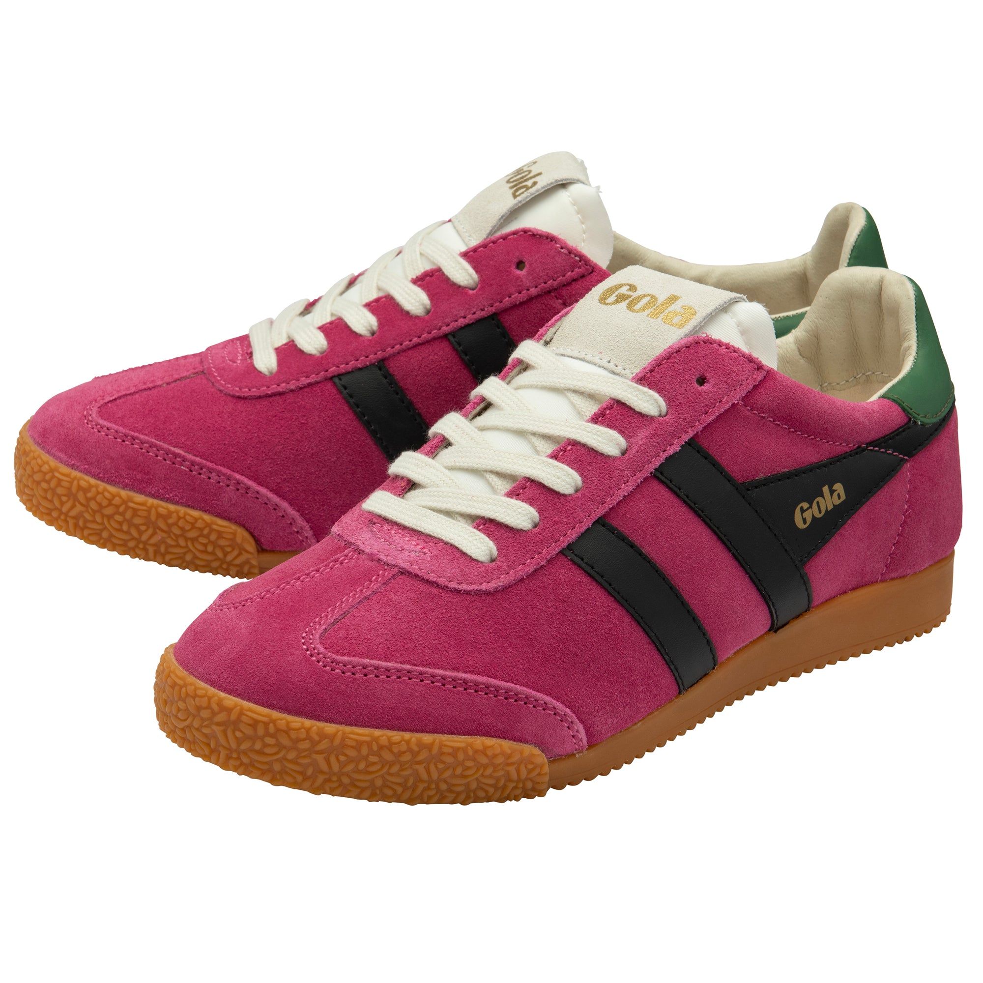 gola-elan-sneaker-f-r-damen-in-fuchsia-schwarz-tannengr-n image 3