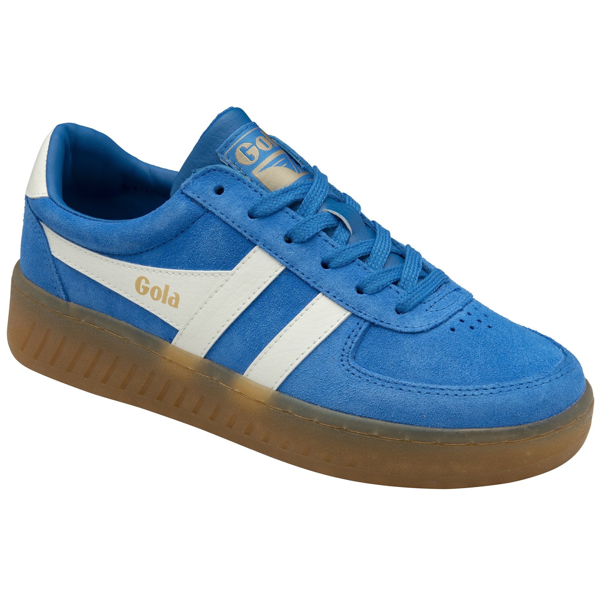 gola-grandslam-wildleder-sneaker-f-r-damen-pacific-off-white image 2