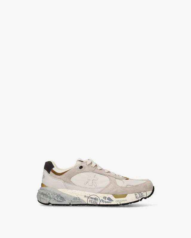 premiata-mase-8425-sneaker-herren-panna-cuoio image 1