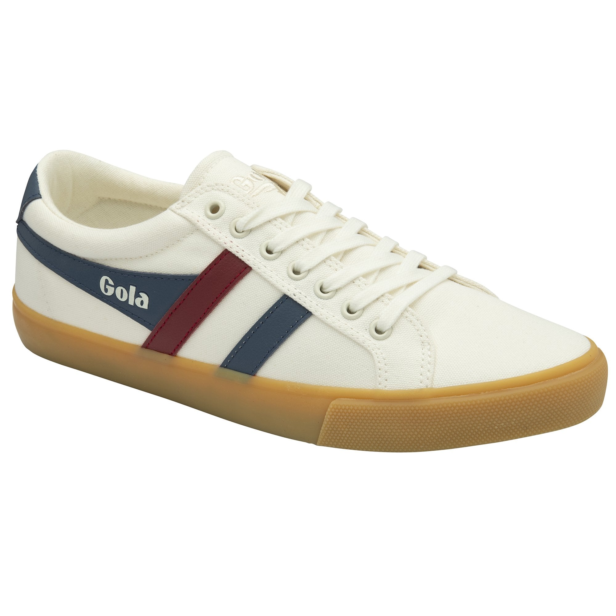 gola-varsity-herren-college-sneaker-creme-rot image 2