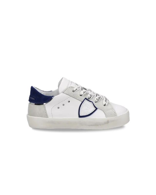 philippe-model-prsx-baby-sneaker-wei-blau image 1