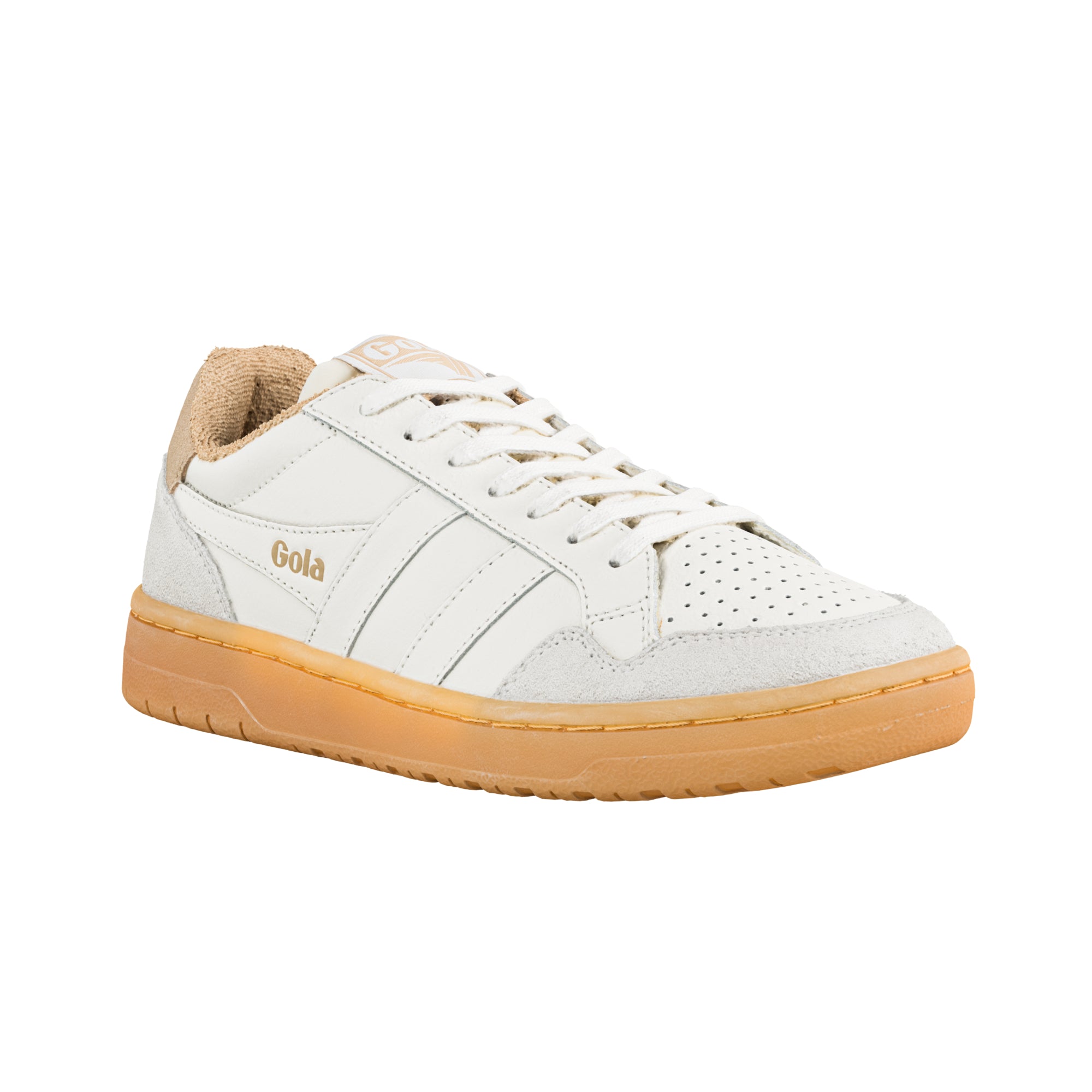 gola-eagle-86-damen-sneaker-creme-hellkaramell image 2