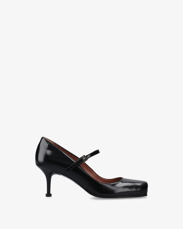 premiata-mary-jane-d-collet-damen-schwarz-lack image 1