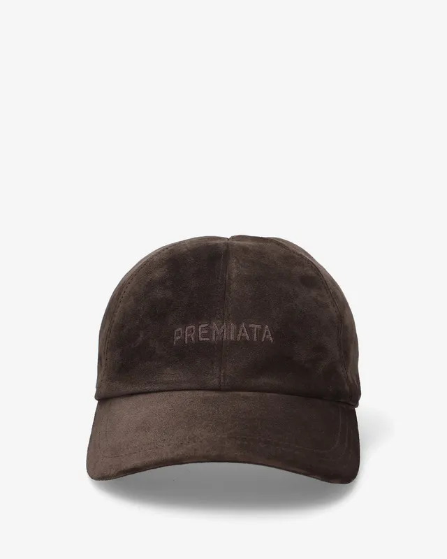 premiata-baseball-cap-suede-moka-ebano image 1