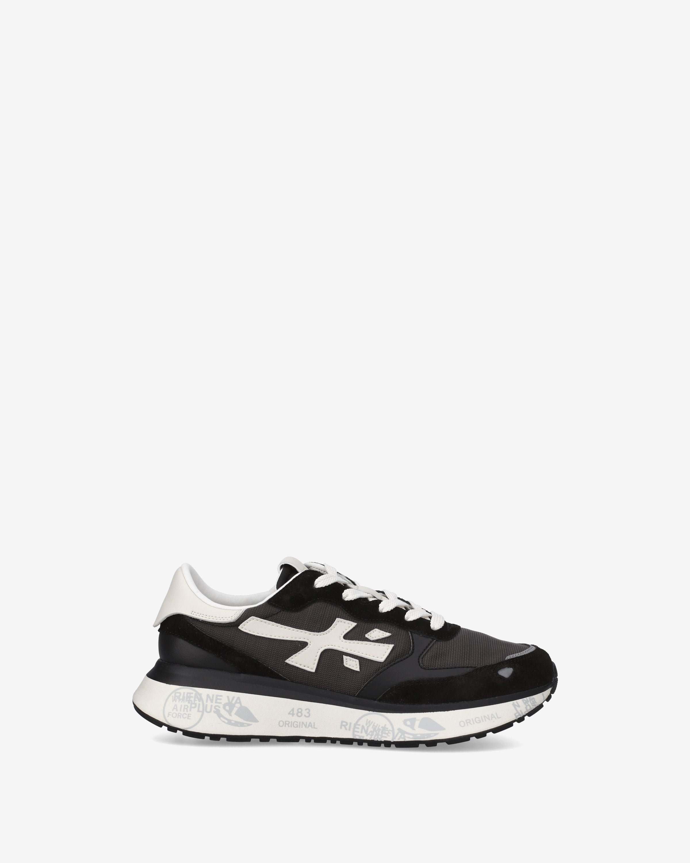 premiata-lauryn-7479-sneaker-schwarz-panna image 1