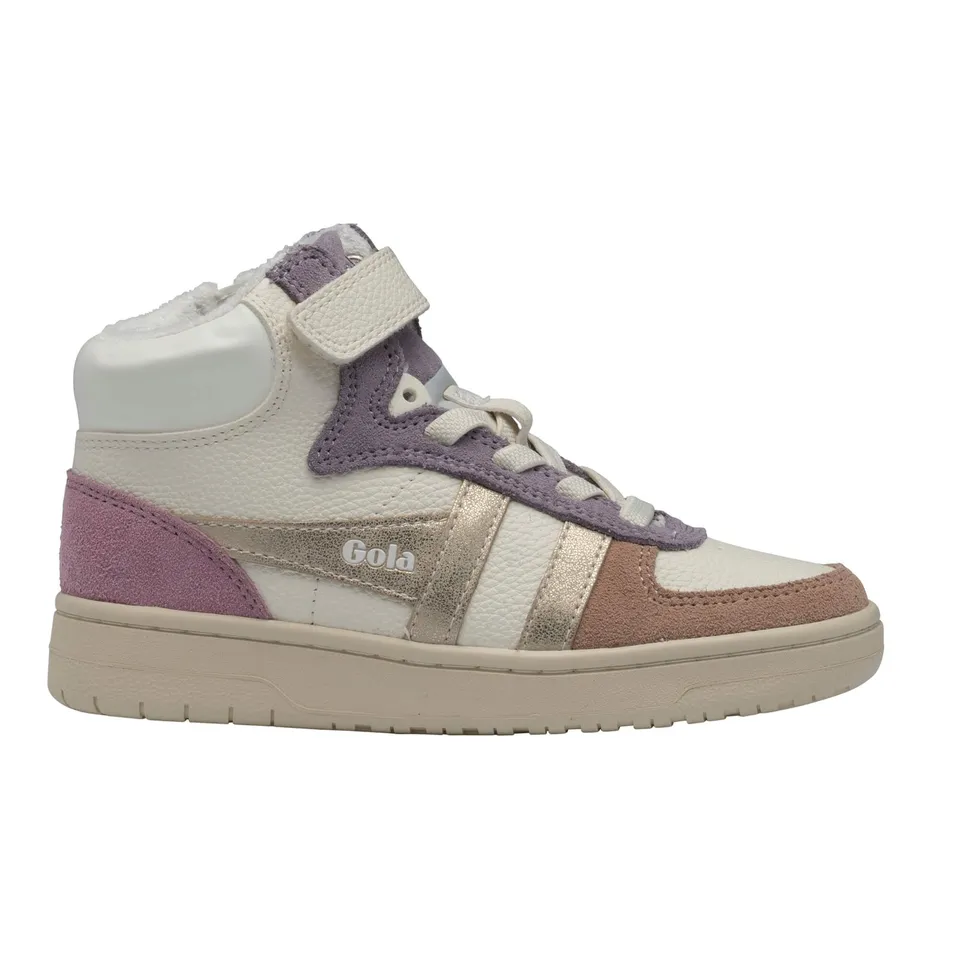 gola-talon-quadrant-high-top-kindersportschuhe-creme-cameo image 1