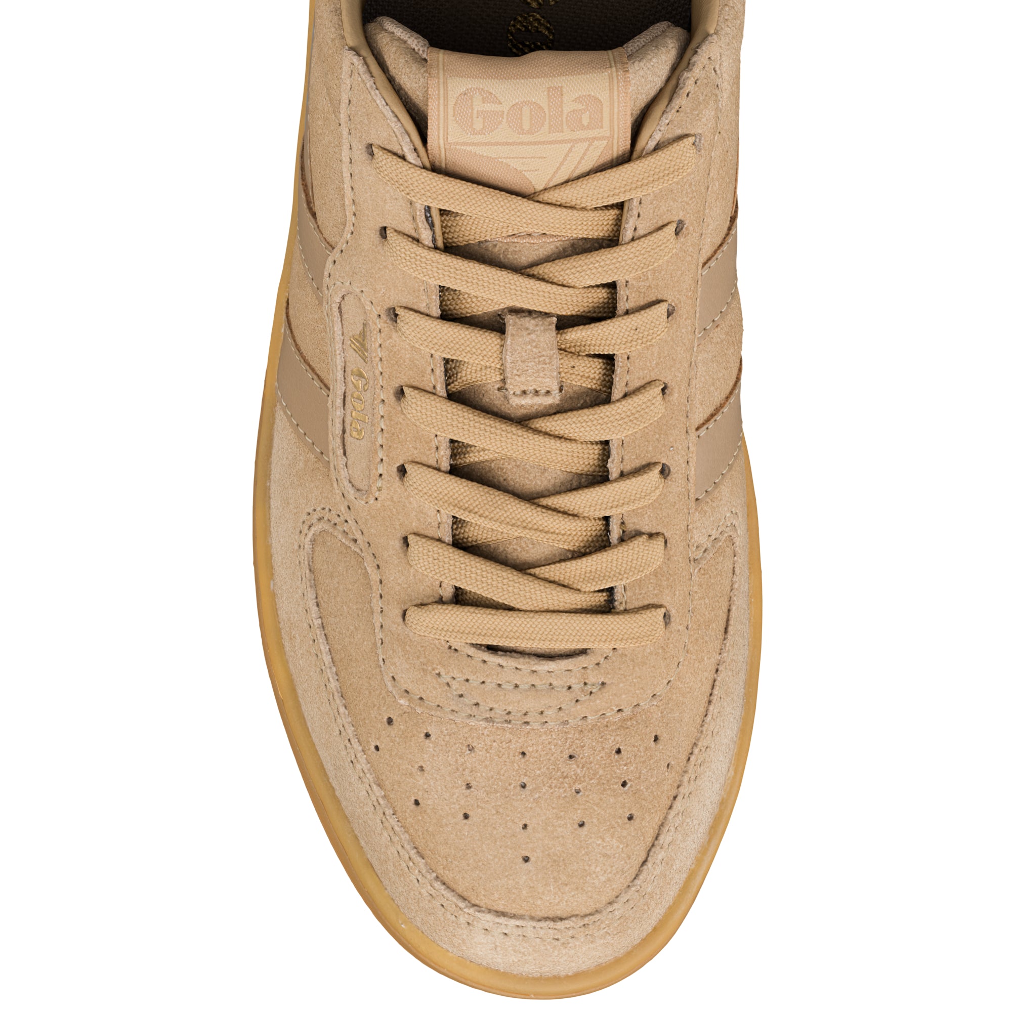gola-hawk-suede-86-damen-sneaker-beige-wildleder image 4