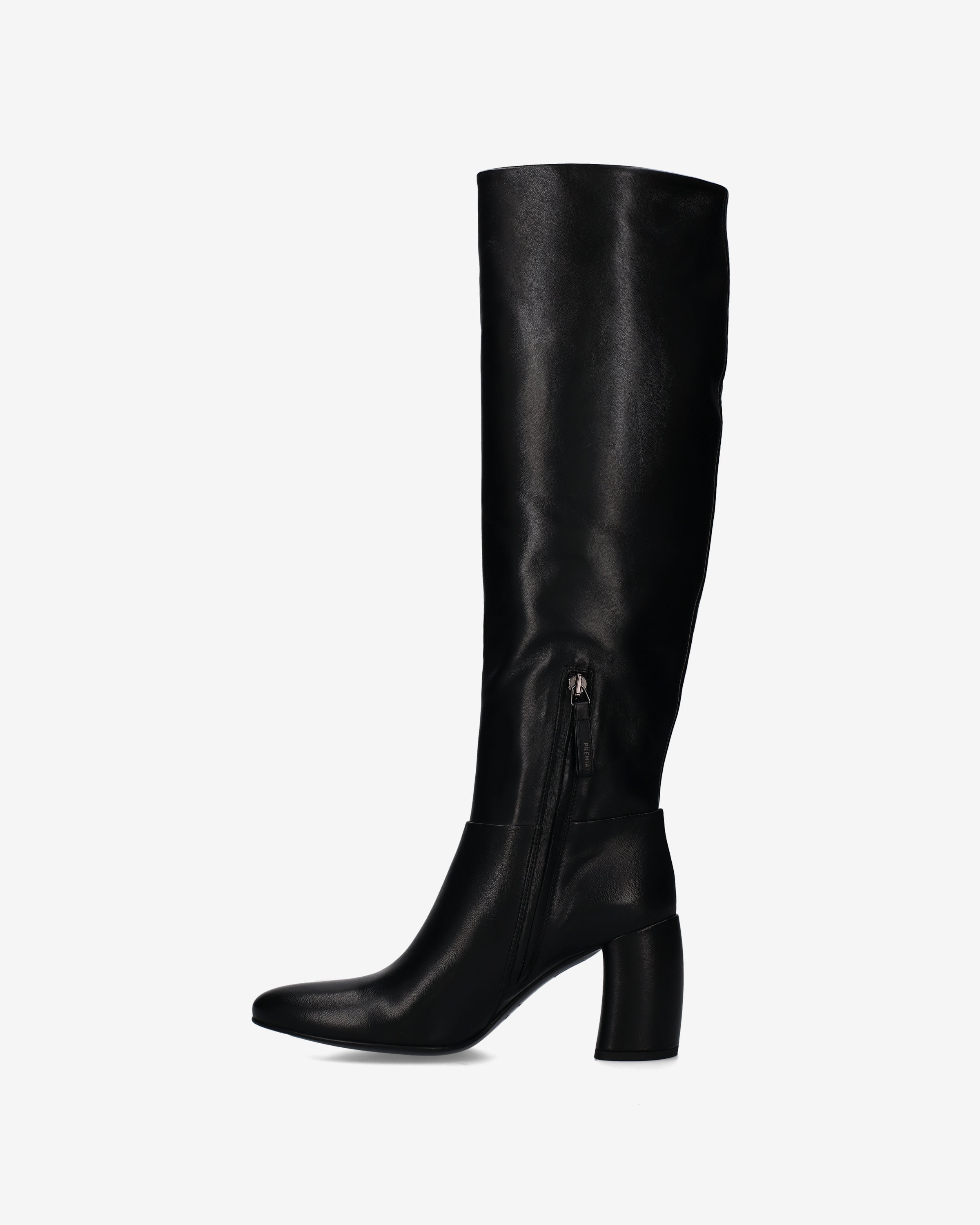 premiata-damen-stiefel-schwarzes-lammleder-85-mm-absatz image 3