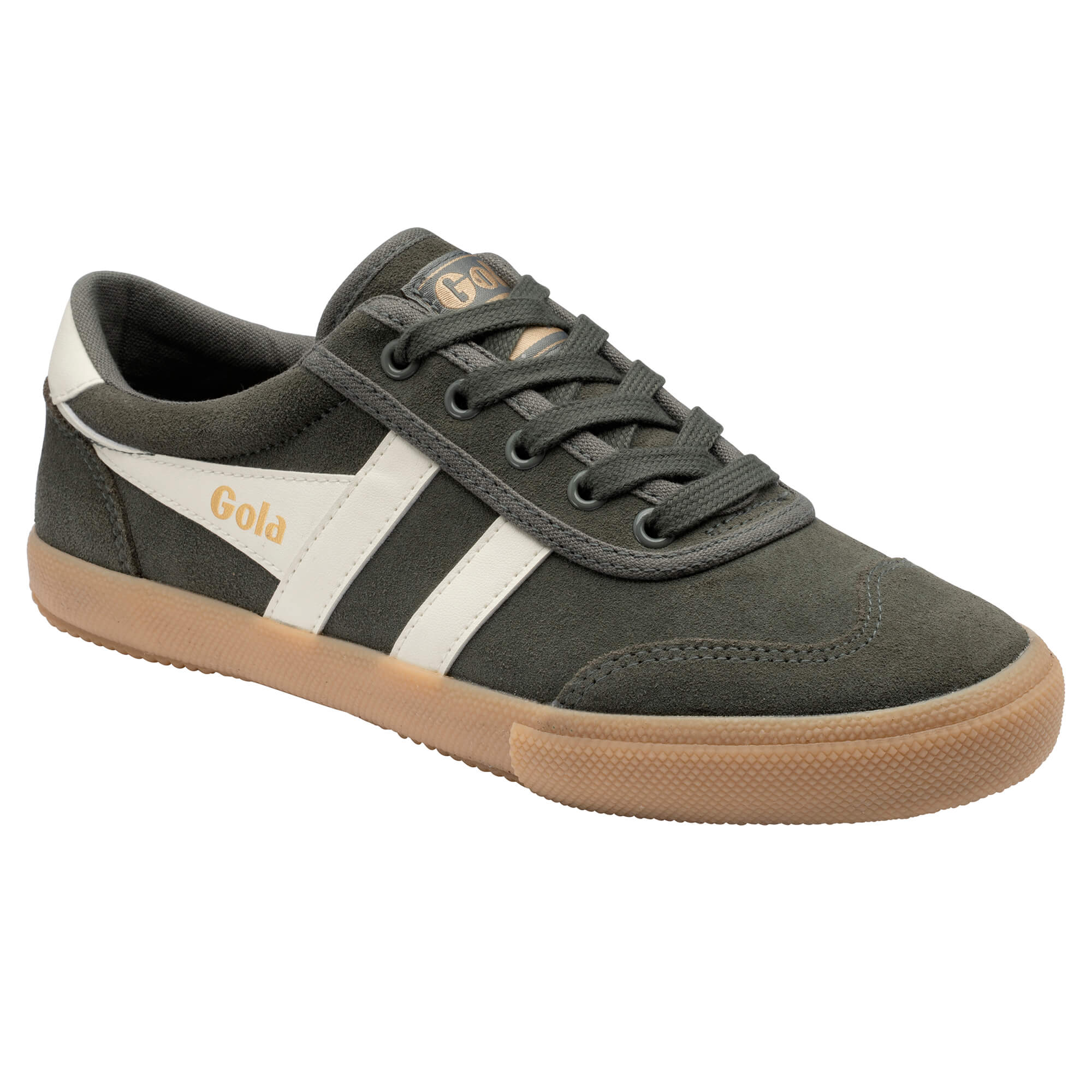gola-badminton-damen-wildleder-sneaker-karamell-creme image 2