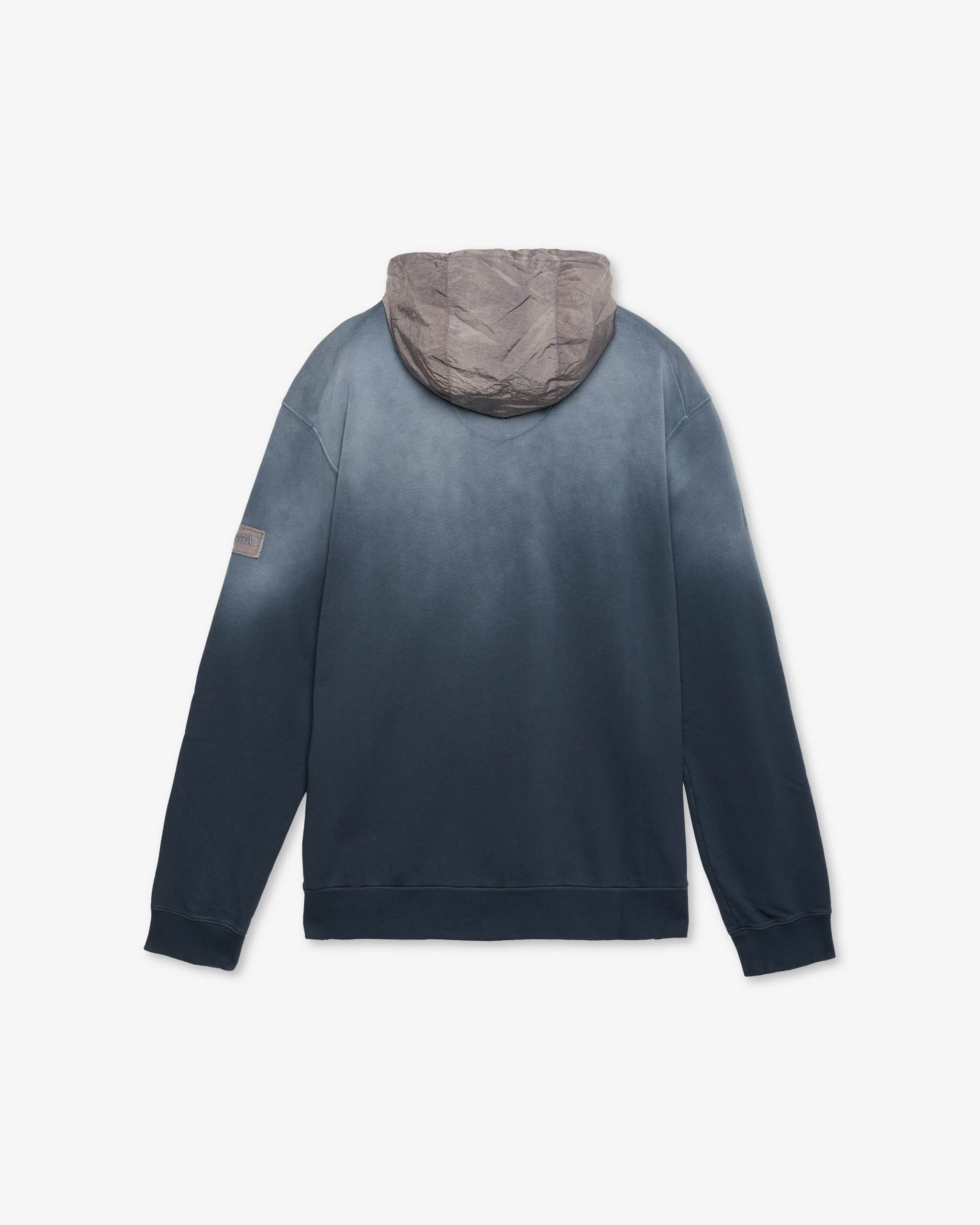 premiata-dip-dye-technical-hoodie-herren-blau image 2