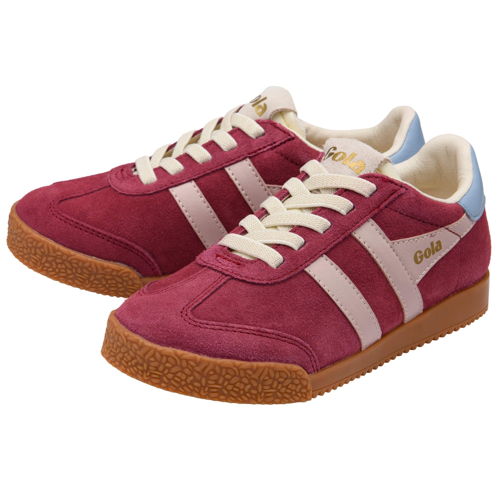 gola-elan-kinder-sneaker-kirschrot-wildleder image 3