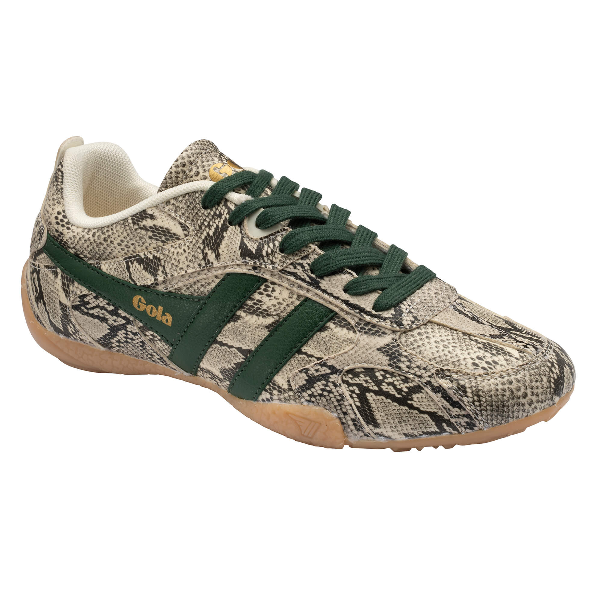 gola-corva-snake-sneaker-f-r-damen-off-white-schlangenprint image 2