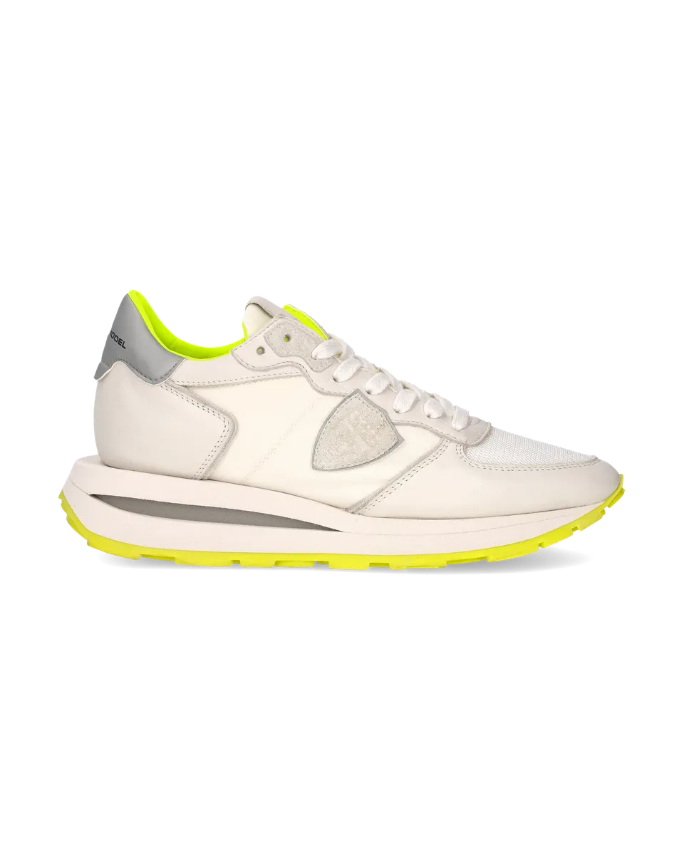 philippe-model-tropez-haute-damen-sneaker-wei-gelb image 1