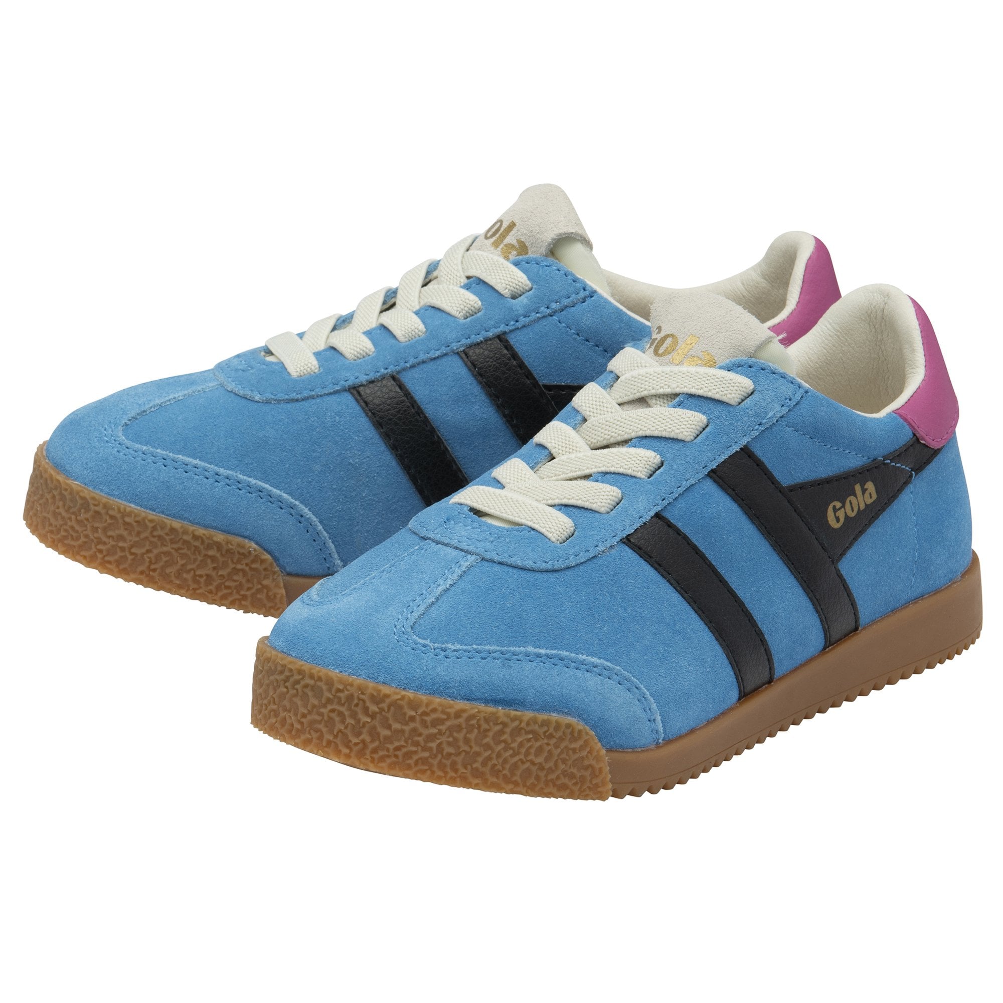 gola-elan-kinder-sneaker-wildleder-retro-trainingsschuh image 3