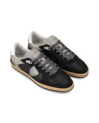 philippe-model-pgal-herren-sneaker-schwarz-grau-anthrazit image 4