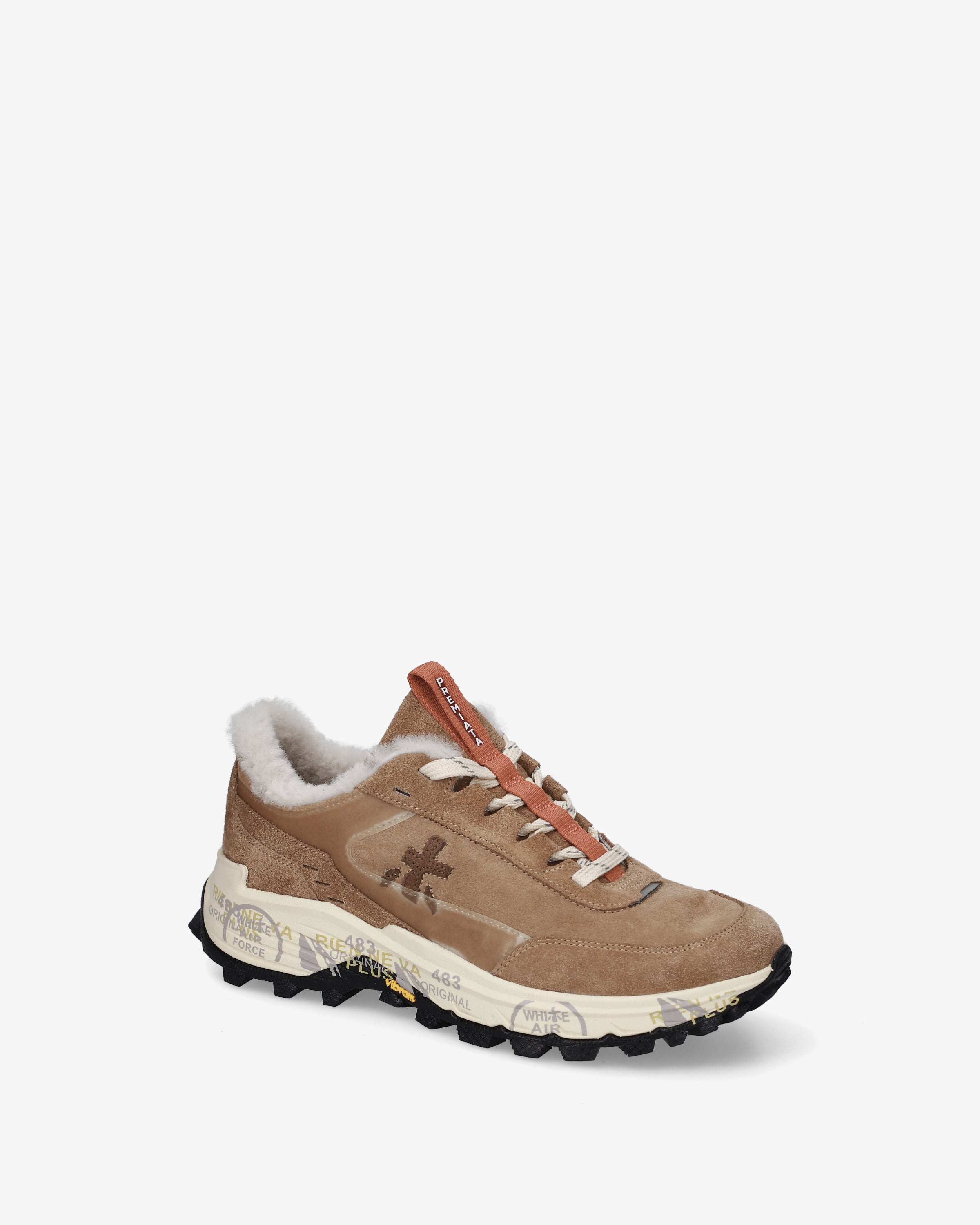 premiata-devind-506m-damen-sneaker-beige-shearling-vibram image 4