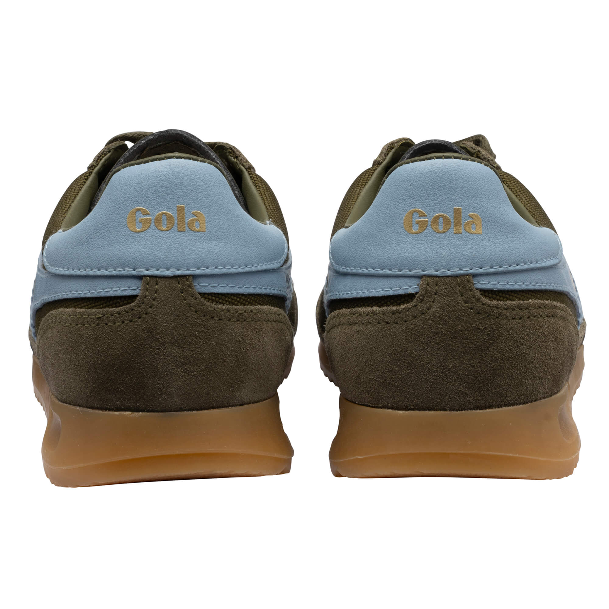 gola-tornado-damen-sneaker-khaki-nylon-wildleder-hellblau image 4
