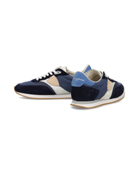 philippe-model-blville-herren-sneaker-bleu-blau image 4