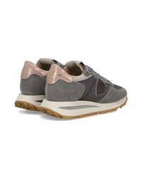 philippe-model-tropez-haute-sneaker-damen-grau-rosa image 2