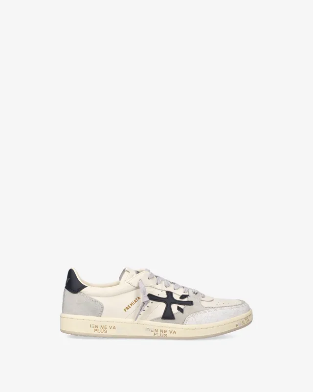 premiata-bskt-clay-7262-herren-sneaker-wei image 1
