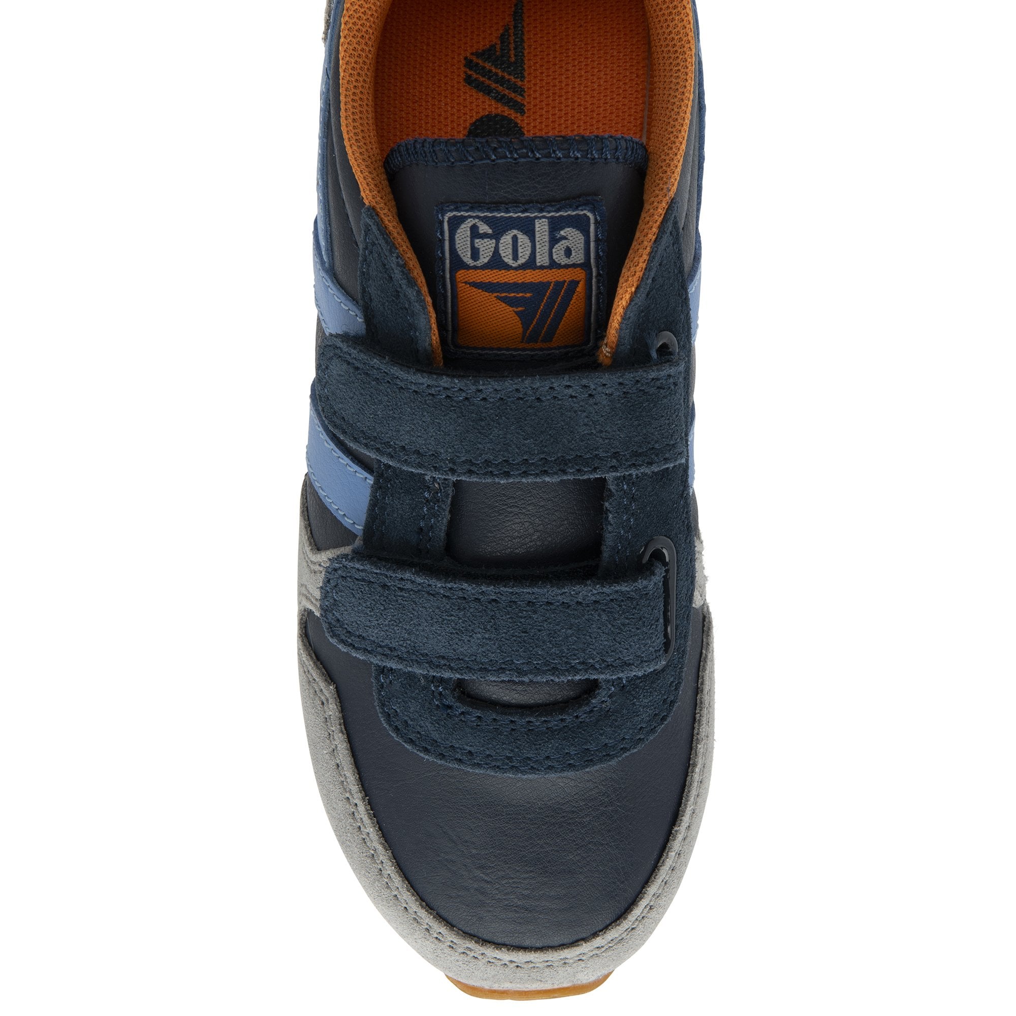 gola-daytona-pure-strap-sneaker-f-r-kinder-in-marineblau-zementgrau image 5