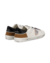 philippe-model-prsx-junior-sneaker-wei-cognac-schwarz image 2