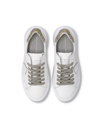 philippe-model-temple-sneaker-damen-wei-gold-glitzer-ferse image 5