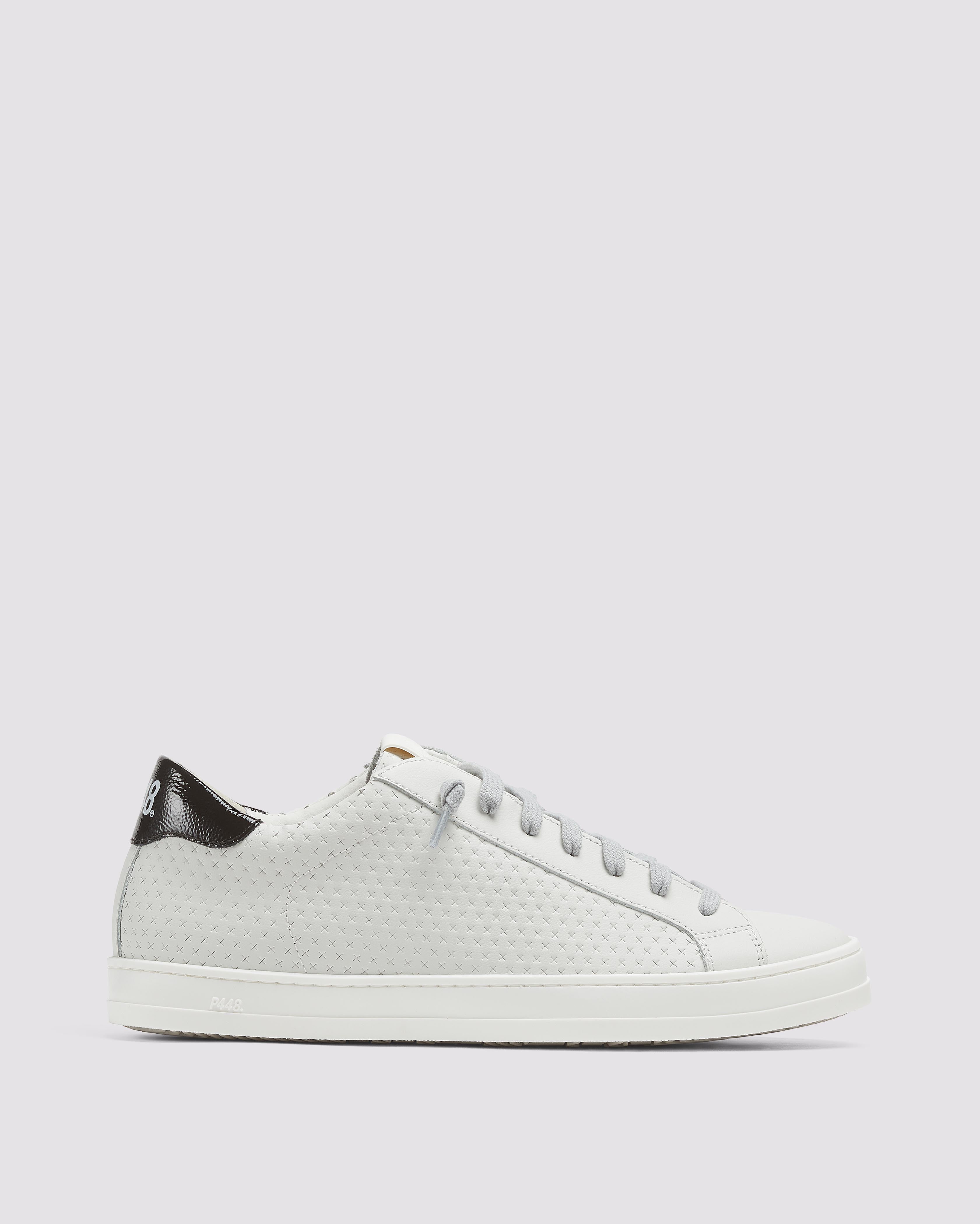 p448-john-phantom-low-top-sneaker-damen-wei-schwarz image 1