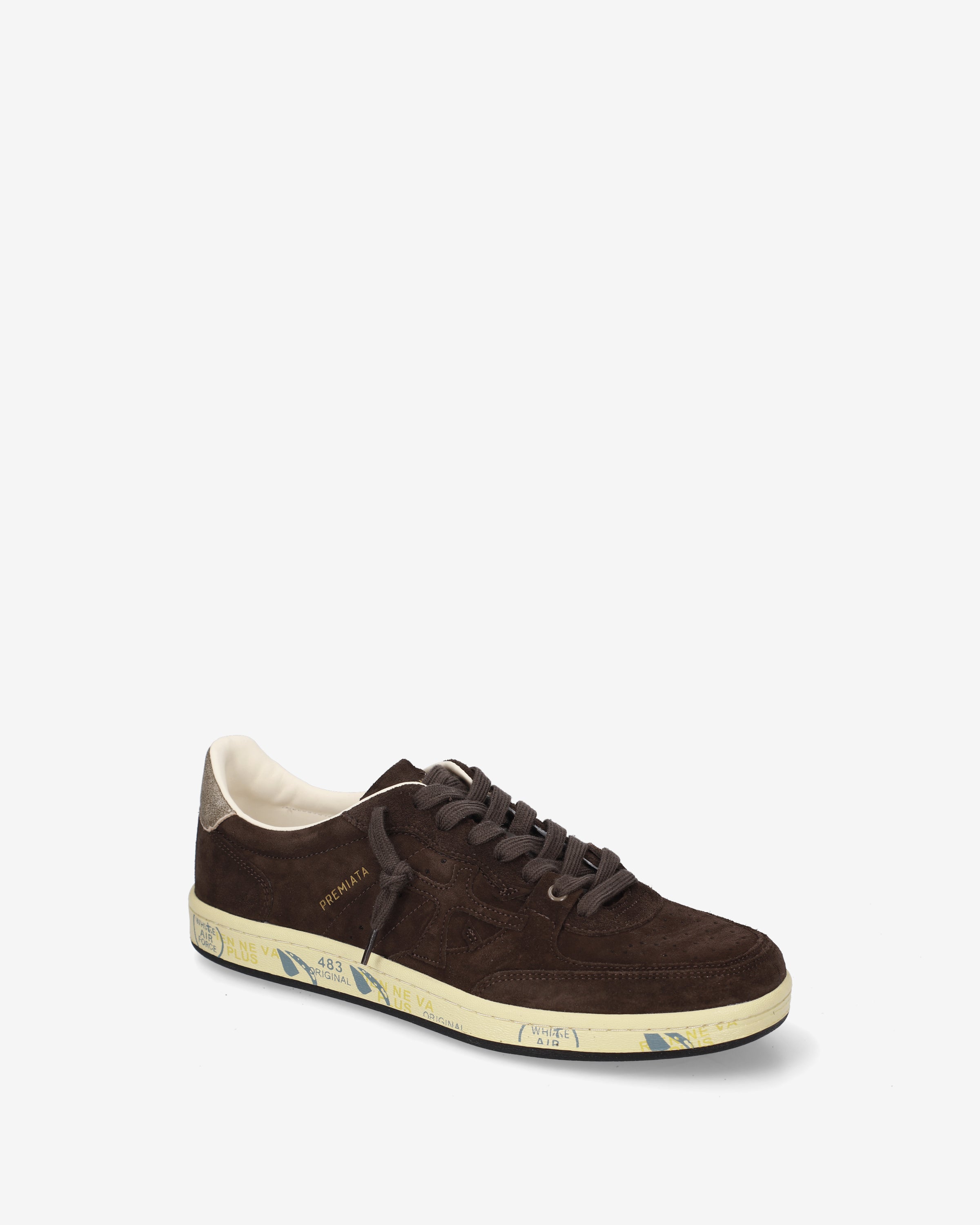 premiata-bskt-clay-8446-sneaker-brown-herren image 4