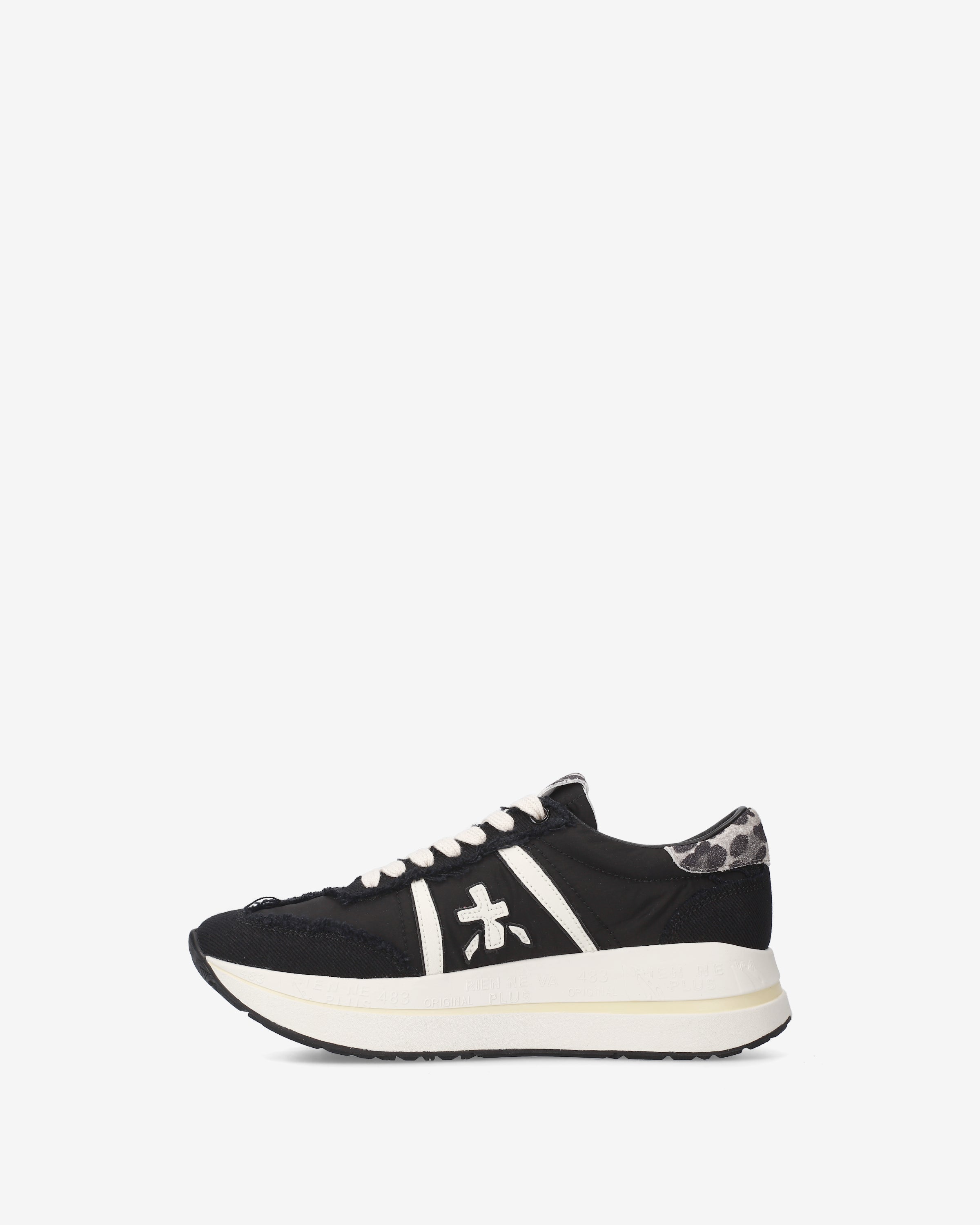 premiata-bethcoin-8150-sneaker-damen-nylon-suede-animalprint image 3