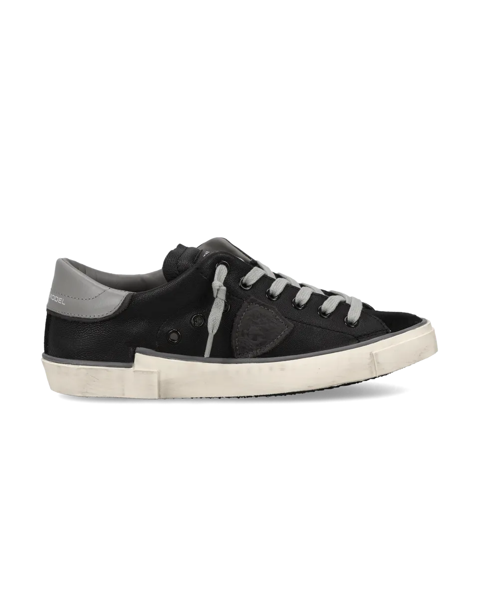 philippe-model-prsx-damensneaker-noir-gris-anthracite image 1