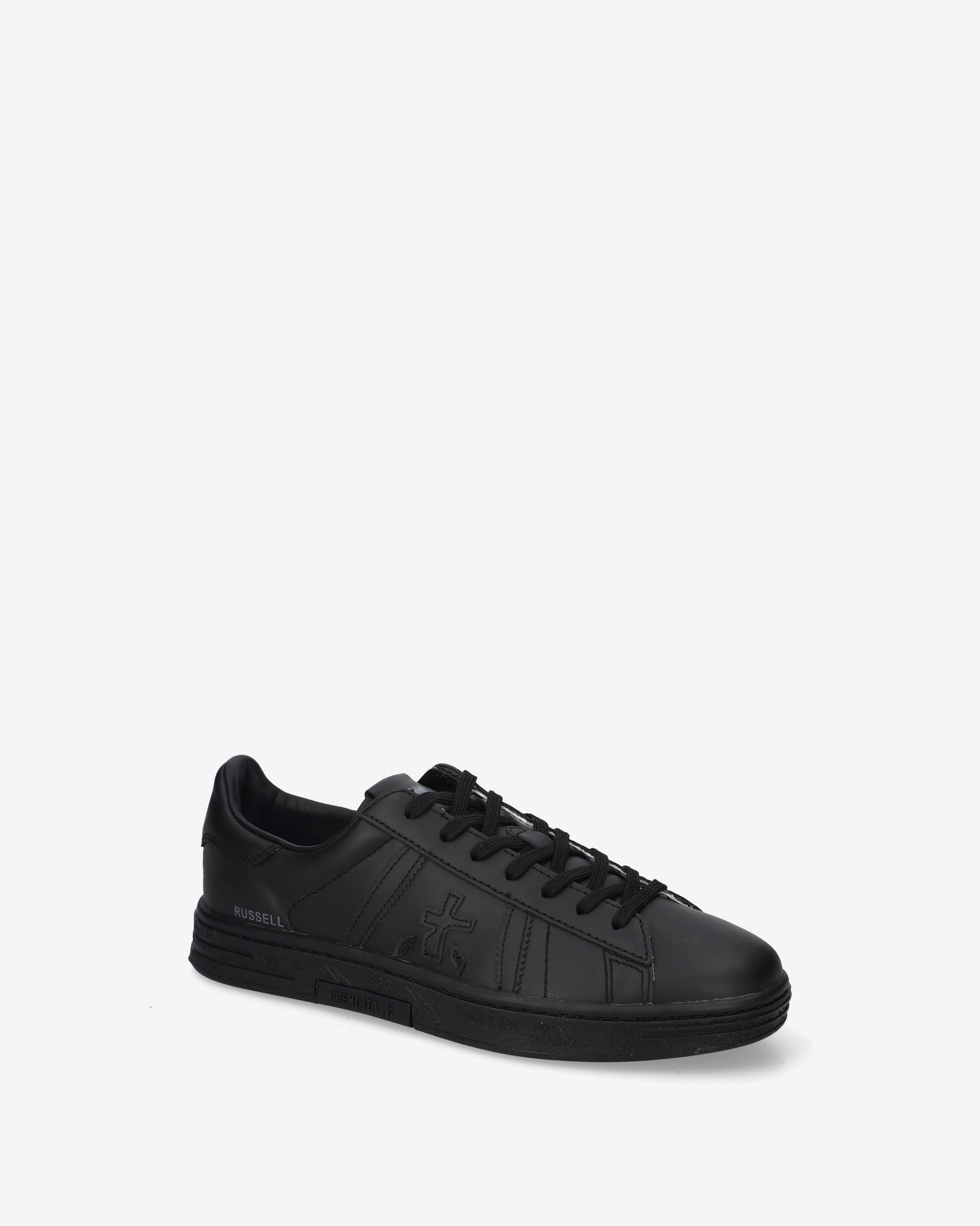 premiata-russell-8640-sneaker-herren-schwarz-leder image 4