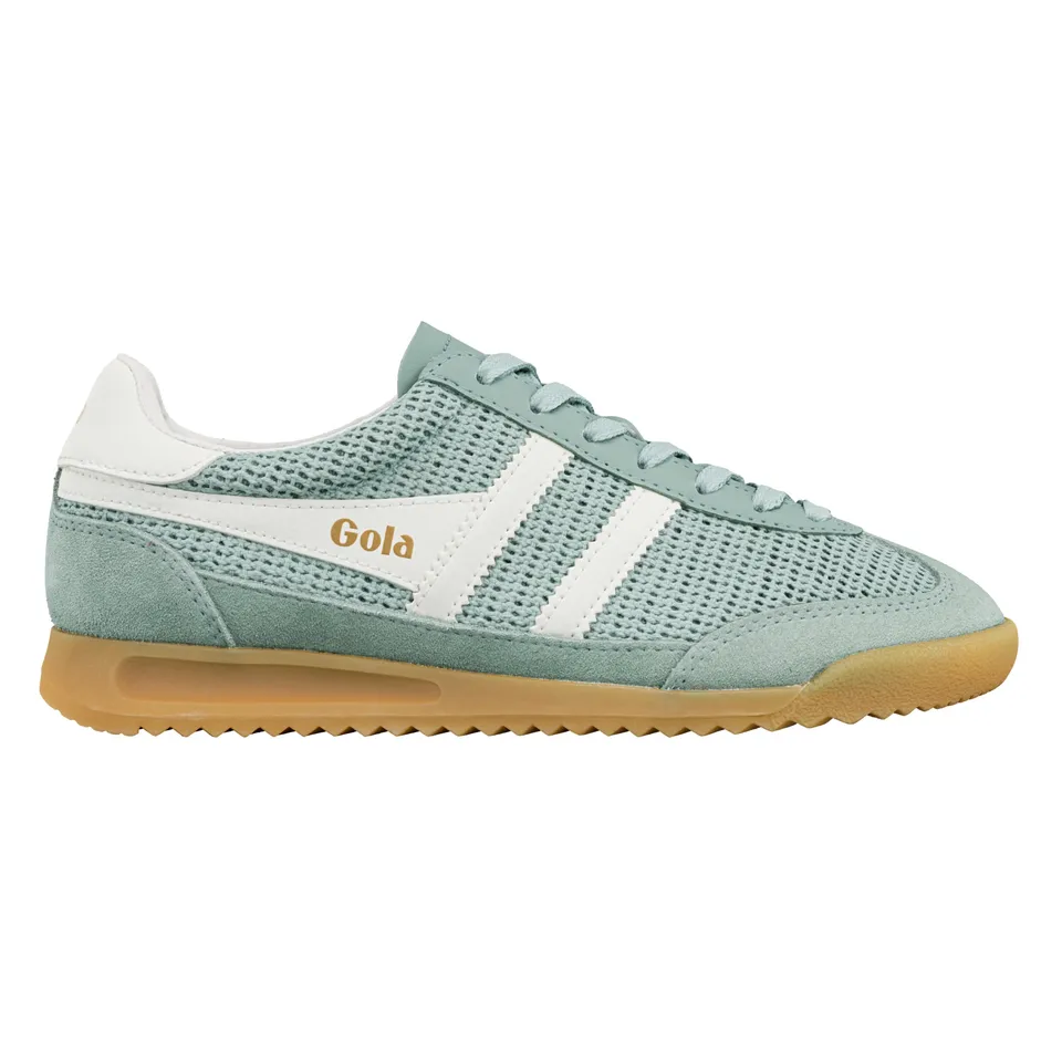 gola-tornado-zephyr-sneaker-f-r-damen-in-gr-n-off-white image 1